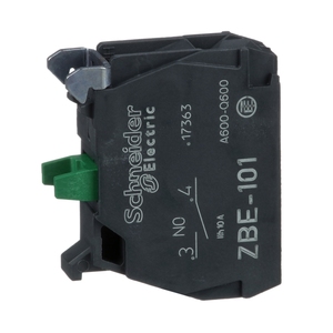 Bloc à contact unique neuf et original, Harmony XB4, alliage d'argent, borne à vis, 1NO <span class=keywords><strong>ZBE101</strong></span> - Product Image 1