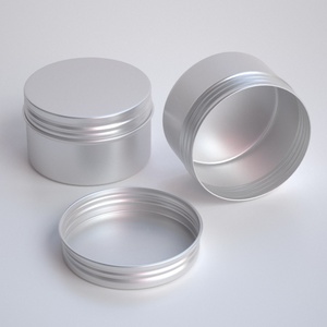 Envase de Lata Cilíndrico de 180 ml para Cosméticos, Tarro Cosmético de Aluminio de 180 g con Tapa Metálica para Bálsamo Labial, Aceites Esenciales, Lociones y Lápiz Labial - Product Image 4