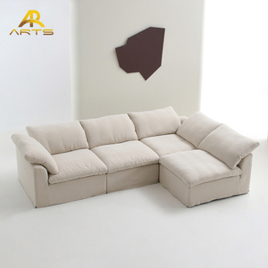 Hiện Đại Tối Giản <span class=keywords><strong>Sofa</strong></span> Set Cho Phòng Khách, <span class=keywords><strong>Sofa</strong></span> Nhà Sản Xuất Rắn Gỗ Thông Khung Với Lông Phụ Vải Bọc <span class=keywords><strong>Sofa</strong></span> - Product Image 2