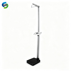 Báscula electrónica de altura y peso de 200 kg, máquina médica para medir la grasa corporal, báscula de IMC de pie para hospitales y clínicas. - Product Image 1
