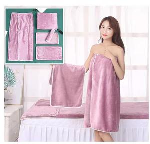<span class=keywords><strong>Serviette</strong></span> en <span class=keywords><strong>tissu</strong></span> microfibre de haute qualité pour bain de spa pour le visage Serviettes à séchage rapide Wrap pour Salon de beauté Spa Massage Logo personnalisé - Product Image 4