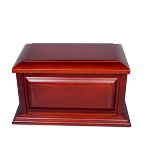 Bán Buôn Tang Lễ Urn Hộp Trượt Nắp Thiết Kế Tùy Chỉnh Lớn Bằng Gỗ Urns Cho Tro Của Con Người - Product Image 4