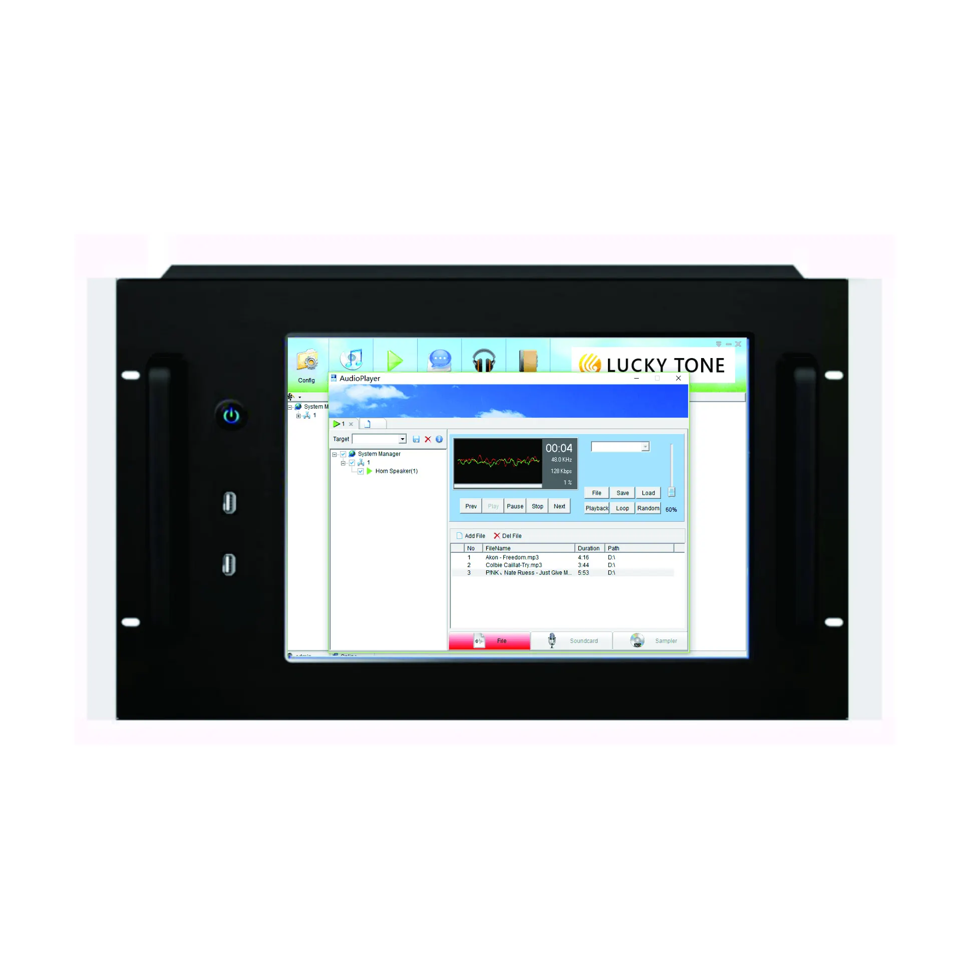 Nuovo di vendita caldo di prodotti E-SMR 17 IP PA altoparlante sistema di gestione con display lcd touch screen per telecamera ip di rete