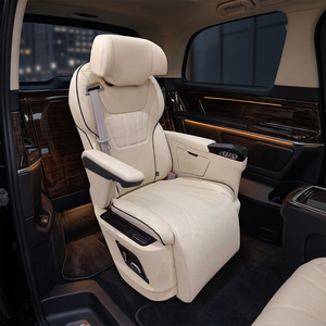 Siège de van inclinable haute durabilité avec surface en cuir premium pour projet de réaménagement intérieur de véhicule utilitaire sport (VUS) professionnel - Product Image 1