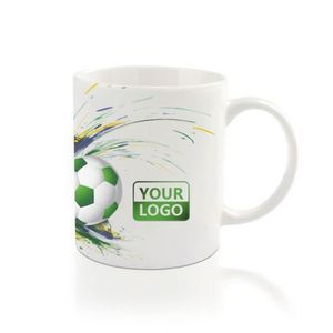 Wholesale 11oz Porcelain White Blank Sublimation Mug Personalized Event Advertising <b>Gift</b> and Promotion Ceramic Coffee Cup - Product Image 5