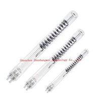 ZBW personnalisé 800 watts 220v élément chauffant infrarouge à quartz, tube chauffant à quartz tube chauffant en fibre de carbone, chauffage infrarouge à quartz