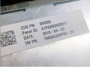 PANTALLA LCD TFT TM080JDHP95-00 de 8.0 pulgadas 1280(RGB)*720 WXGA 184PPI con descuento para portátil - Product Image 5