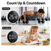 OEM Magnetischer Digitaler Timer mit Großem LED-Display, Lautem Alarm und Countdown-Funktion für Küche, Kochen, Studium und Klassenzimmer