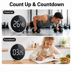 OEM Magnetischer Digitaler <span class=keywords><strong>Timer</strong></span> mit Großem LED-Display, Lautem Alarm und <span class=keywords><strong>Countdown</strong></span>-Funktion für Küche, Kochen, Studium und Klassenzimmer - Product Image 4