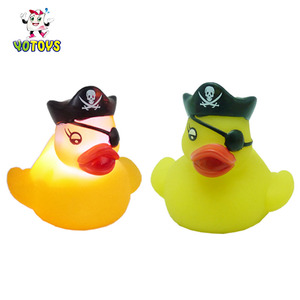 Bán Buôn Sinh Thái Thân Thiện Nhựa Đồ Chơi An Toàn Trò Chơi Nhỏ Cao Su Vịt Ánh Sáng Lên Led Tắm Đồ Chơi Cho Trẻ Em Món Quà - Product Image 2