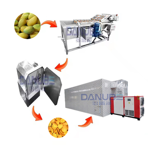 Business Dry mango Chips Processor mango Slicer Drying Machine mango Peeler Drying and Packaging Machine - Product Image 1