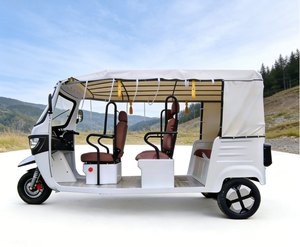 Triciclo Eléctrico Tuktuk de Alta Calidad y Buen <span class=keywords><strong>Precio</strong></span>, <span class=keywords><strong>Taxi</strong></span> Eléctrico de 3 Ruedas con Techo, Vehículo con Certificación EEC - Product Image 5