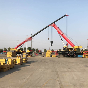 מנוף משאית 125 טון STC1250 מנוף נייד הידראולי כבד עם זרוע בעלת 5 חלקים - Product Image 3