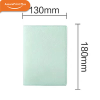 Ensemble de carnet de notes A5 personnalisé rechargeable en PU avec 100 feuilles et boîte avec étui pour stylo pour souvenir d'entreprise