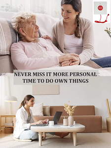 Botón SOS LoRaWAN de Pared para Interiores, con 2 Baterías AAA, Alcance de Más de 10 km, -30°C~+70°C, para Pacientes Mayores - Product Image 3