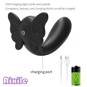 Schmetterlingsförmiger tragbarer Slip-Vibrator mit 12 Vibrationsmodi, Sexspielzeug für Erwachsene für Frauen, Klitoris-G-Punkt-Stimulator, Dildo für Frauen - Product Image 6