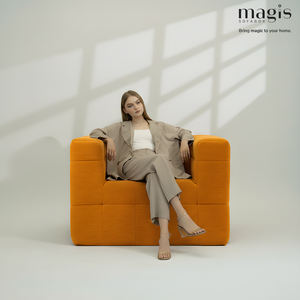 Sofá Cama Eléctrico Reclinable Moderno, Plegable, de Tela, para Sala de Estar, Apartamento, Hotel, para un Estilo de Vida Urbano - Product Image 6