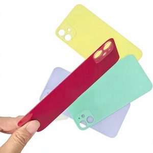 Nouvelle coque arrière en verre pour iPhone 11, boîtier de remplacement de la batterie, découpe précise pour la caméra, pièces de réparation du panneau arrière - Product Image 5