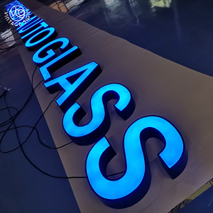 Insegne Luminose Personalizzate per Attività Commerciali, Insegna a LED con Illuminazione Frontale, Luce Decorativa da Parete, Lettere 3D in Acrilico - Product Image 2