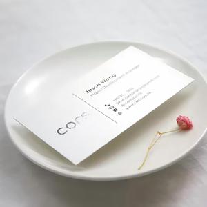 Tarjeta <span class=keywords><strong>de</strong></span> Visita Ecológica, Pequeña y Sencilla, <span class=keywords><strong>de</strong></span> Papel, con Impresión Personalizada <span class=keywords><strong>de</strong></span> Nombre, Teléfono, Logotipo, para Joyería, con Código QR - Product Image 2