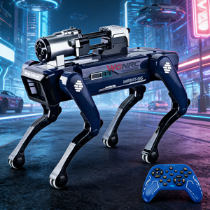 WGNRC 8020 AI Akıllı Robot Köpek, Akıllı APP Kontrollü Robot Köpek Oyuncakları Elektronik Evcil Hayvan Robot Oyuncakları Su Topu Atan Makine Köpek - Product Image 4