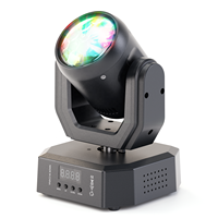 Mini projecteurs de scène LED 30W DMX512 avec télécommande et contrôle sonore, lumière de tête mobile DJ Disco, effet boule magique, faisceau lumineux mobile