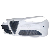 Convient à l'Alfa Romeo Giulia Wraps a Front Bumper Car Kit with Front Bar Assembly in Front Grille