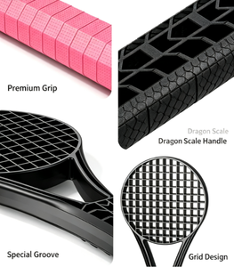 <span class=keywords><strong>Raquette</strong></span> de tennis portable pour débutants, <span class=keywords><strong>mini</strong></span>-pagaie de tennis pour activités de plein air, loisirs en famille et week-end - Product Image 2