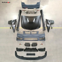 SPM G merek ABS bahan body Face Kit untuk BMW 3 series e90 body kit upgrade ke M4 gaya aksesoris 2005 2006 2007 2008