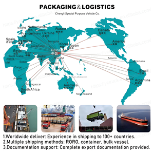 Camion compacteur à ordures 4X2 Moteur à pompe manuelle - Product Image 6