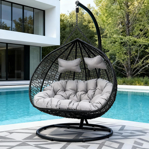 Treo Giỏ mây ghế lười biếng ghế Rocking Ghế Ban công Swing cái nôi ghế sân treo ghế nhà Treo Giỏ - Product Image 1