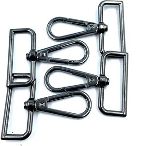 ห่วงคล้องกระเป๋าแบบ D ริง ขนาด Mm พร้อมตัวล็อคแบบก้ามปู หมุนได้ - Product Image 3