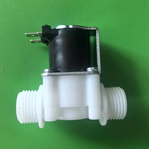 Dual-Core Direct-Acting Solenoid Valve Four-Point Parallel Double-Thread Drain Valve for Beverage Wine Machine Pressureless - Product Image 3