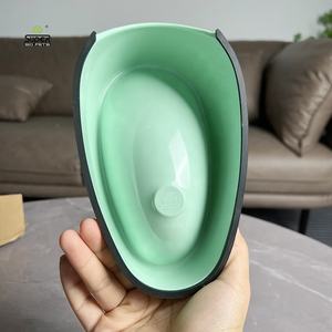 Diseñado para <span class=keywords><strong>Beagle</strong></span> Dogs Oval No Spill Dog Bowl Dish Elevated Dog Bowl - Product Image 4