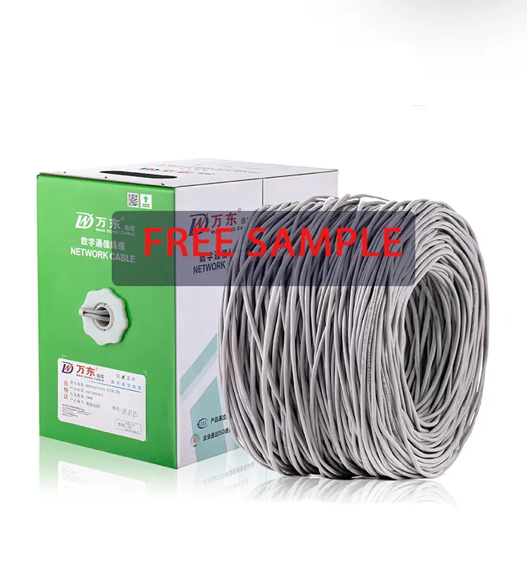 China manufacturer best price network cable Cat 5 UTP 0.5mm BC/CCA/CCS 305m for network system