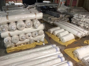 Tissu en soie de mûrier pure naturelle non teinte OEKO 22 mm 140 cm 95 g/m² Charmeuse - Product Image 2