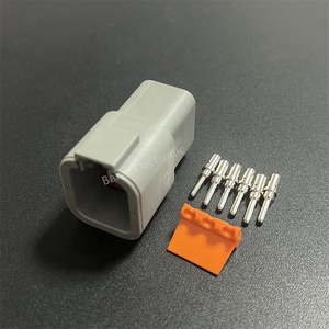 Deutsch DTP loạt 6pin nữ không thấm nước ô tô điện xe nối DTP04-6P/DTP06-6S với thiết bị đầu cuối - Product Image 4