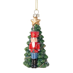 Árbol de Navidad de <span class=keywords><strong>Cascanueces</strong></span>, ornamento colgante de soldado, artesanía, decoración de Navidad, novedad de <span class=keywords><strong>2021</strong></span>, gran oferta - Product Image 1