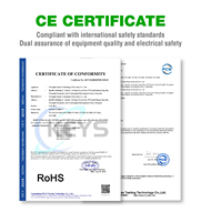 CO2 JET SF-C24 Machine à jet de CO2 miniature de 10 mètres avec contrôle DMX512, 24W AC110-240V, personnalisable, garantie 1 an, certifiée CE ROHS, en acier