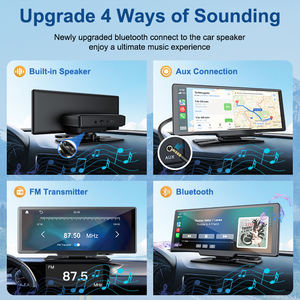 Autoradio sans fil pour voiture Carplay 10.26 pouces, GPS Android, écran tactile IPS, tableau de bord Airplay, <span class=keywords><strong>Miracast</strong></span>, Bluetooth, <span class=keywords><strong>Wifi</strong></span> 5G - Product Image 4