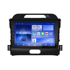 Estéreo para <span class=keywords><strong>Auto</strong></span> de 9 Pulgadas para Sportage 3 2010-2016, Compatible con Carplay y Android <span class=keywords><strong>Auto</strong></span>, GPS Integrado, WIFI, USB, BT, FM, Pantalla Dividida, Navegación - Product Image 1