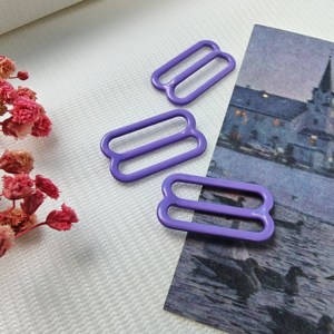 Stainless Steel Breathable Comfortable Bra Buckle with Rings Sliders Hooks Model 0 8 9 Sizes Rings Slider for Underwear Hat Bag - Product Image 1