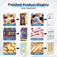 Prix d'usine – Machine numérique automatique pour l'agencement de chocolats, bonbons et barres protéinées à haute productivité, avec fonction d'emballage