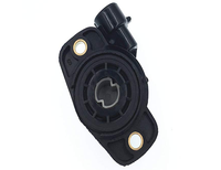 Capteur de position du papillon des gaz TPS 9950634 7714824 9945634 7701044743 7077710 PF1C00 Compatible avec Fiat Alfa Romeo Renault Bravo