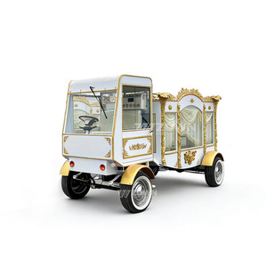 รถศพไฟฟ้าแบบขับเคลื่อนสี่ล้อ เงียบ สำหรับใช้ในพิธีศพ - Product Image 6