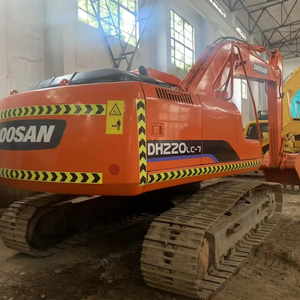Doosan เครื่องขุด DH220LC-7มือสองตลับลูกปืนประสิทธิภาพเสถียรภาพสูง22ตันน้ำหนักในการดำเนินงานต่างประเทศ - Product Image 6