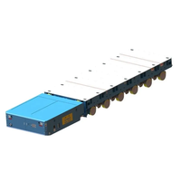 Chariot de transfert AGV OEM à navigation magnétique, évitement d'obstacles par laser, précision de 10 mm, autonomie de 4 à 6 heures, véhicule à guidage automatique