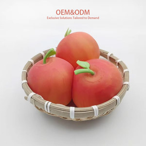 Juguete TPR Jincan, Nuevo y Extraño, con Relieve Realista de Frutas, Juguete de Simulación de Manzana para Nochebuena, Unisex, para Niños y Niñas - Product Image 3