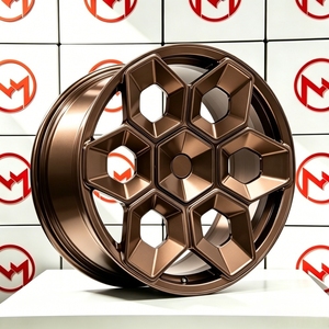 Jantes de voiture de tourisme personnalisées forgées Maxtera de style Cyberhex pour Tesla Cybertruck Model Y <span class=keywords><strong>X</strong></span> 3 S Plaid Hyundai Defender, jantes en alliage - Product Image 4