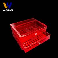 Mod de filtre inférieur pour boîte d'aquarium de séparation humide-sec: installation de filtre d'aquarium pour une meilleure qualité de l'eau et conception de tiroir